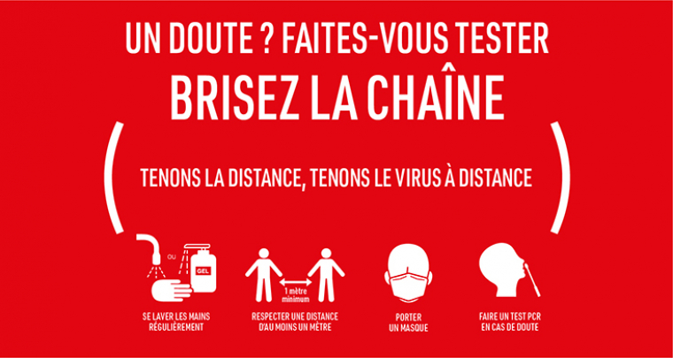 COVID-19 : Tenons nos distances, tenons la distance COVID-19 : Tenons nos distances, tenons la distance