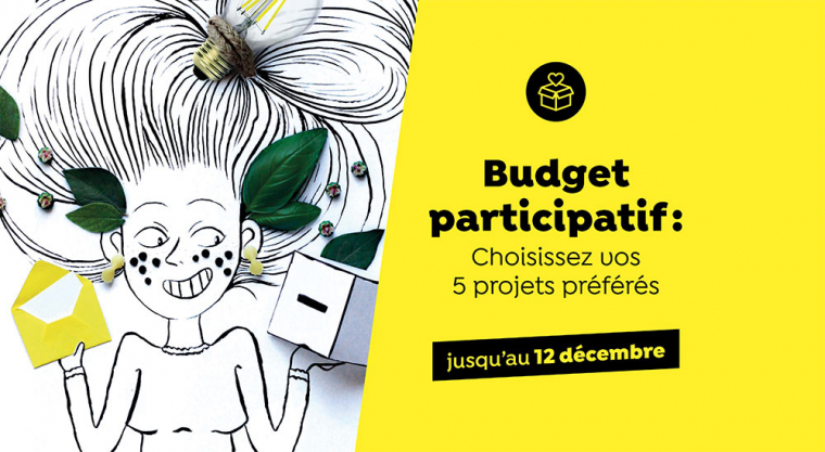BUDGET PARTICIPATIF - Votez pour vos budgets préférés BUDGET PARTICIPATIF - Votez pour vos budgets préférés