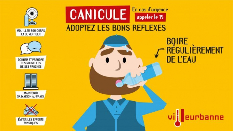 ALERTE CANICULE - Adoptez les bons gestes et inscrivez-vous au registre de veille ! ALERTE CANICULE - Adoptez les bons gestes et inscrivez-vous au registre de veille !