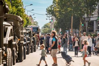Un défilé de voitures militaires se déroulera à partir de 9h45.