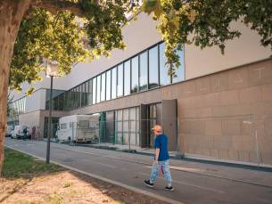 Le nouveau complexe sportif Alice-Milliat, à La Soie, ouvrira début septembre 2026.