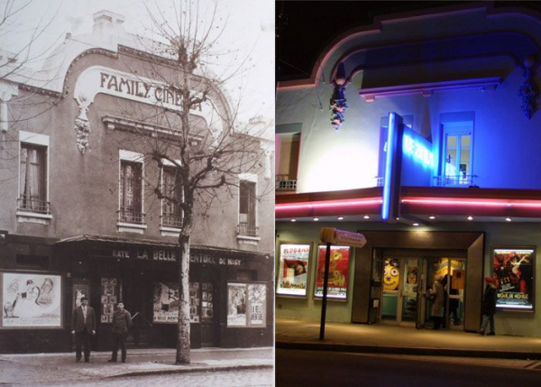 Cinéma le Zola, avant/après