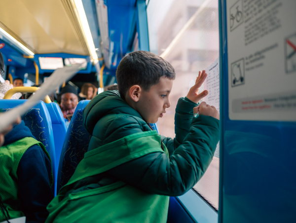 La chasse au tr&eacute;sor comportait &eacute;galement un volet sur les mobilit&eacute;s.