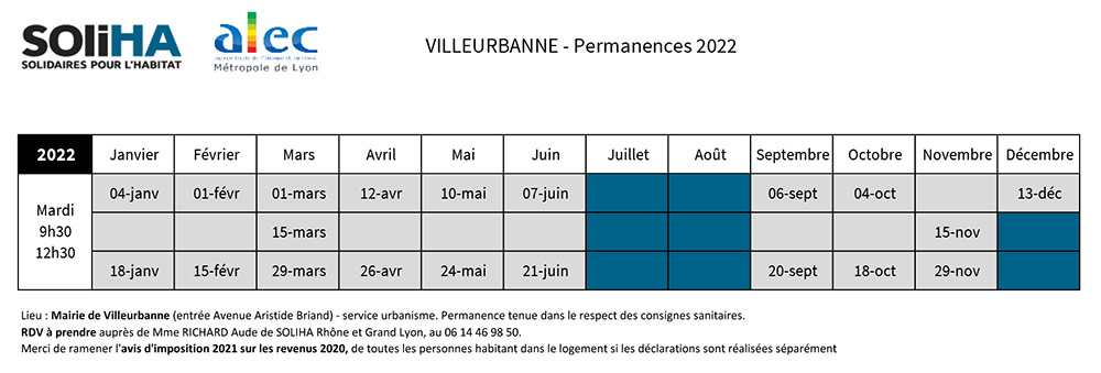 Permanences Soliha